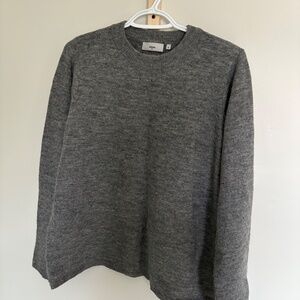 Minimum Wool-Acrylic Grey Sweater